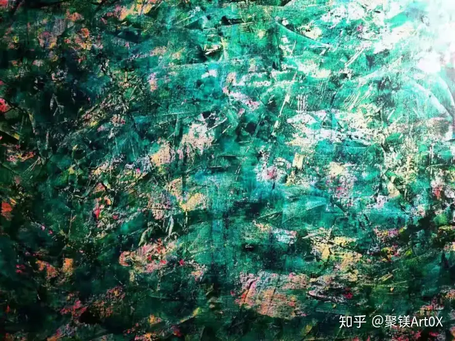 聚镁Art0X丨林简——抽象画语- 知乎