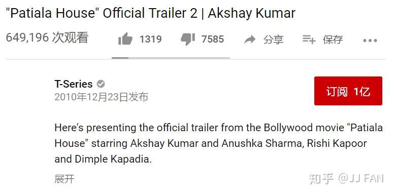 一个印度频道凭什么荣登youtube王座 T Series 知乎