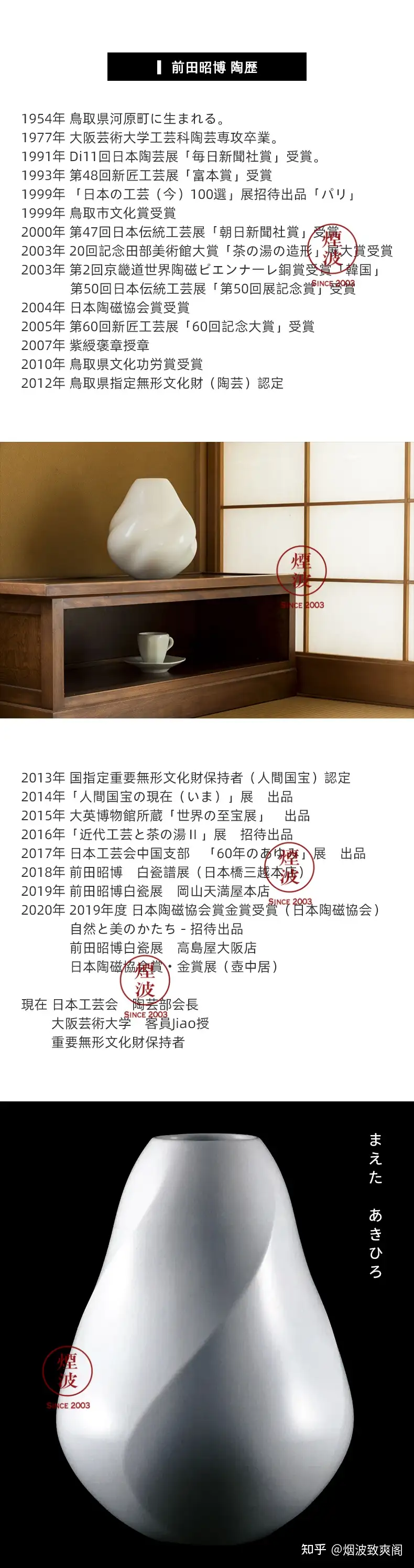 作家物 前田昭博 白瓷 白磁 三角 面取鉢 菓子器 共箱 人間国宝 www