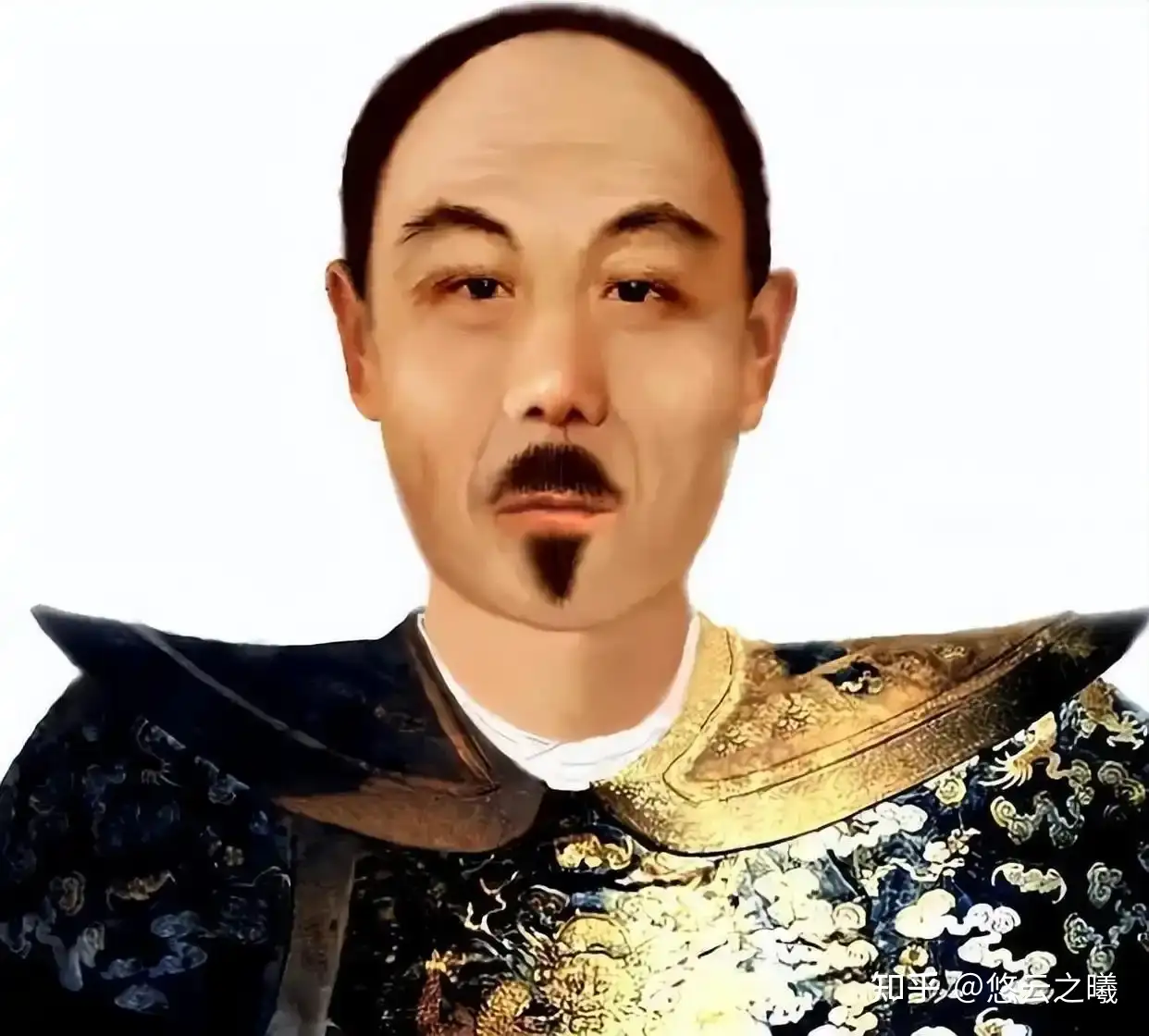 黄拙吾容貌复原图