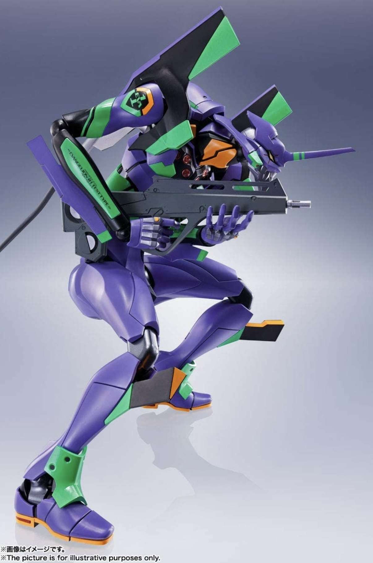 蜗牛与黑犀牛 的想法: 万代 魂商店 大比例eva初号机 tamashii n