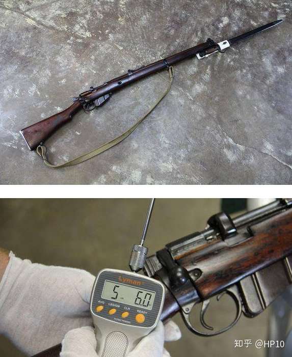 英国李恩菲尔德no   mk iii:5磅6盎司,约23.9牛