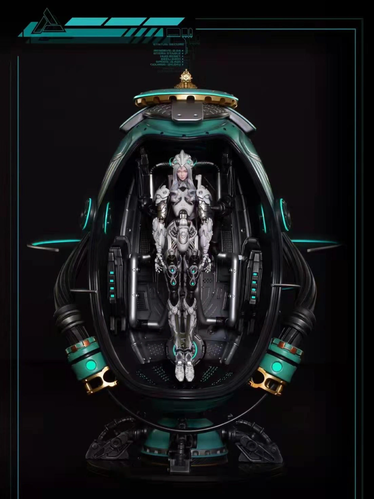 生殖中心陈主任 的想法: "这个休眠仓的设计简直太棒啦!