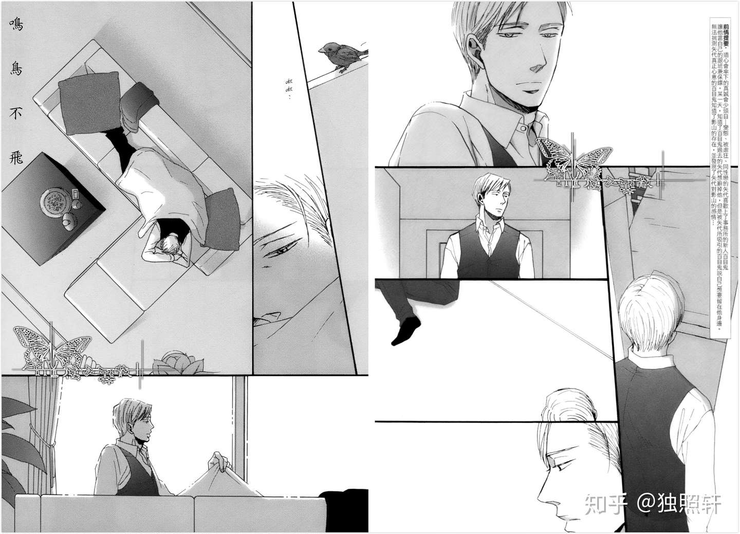 大道至简意中境 余韵悠长弦外音 浅析漫画 鸣鸟不飞 的留白艺术 知乎