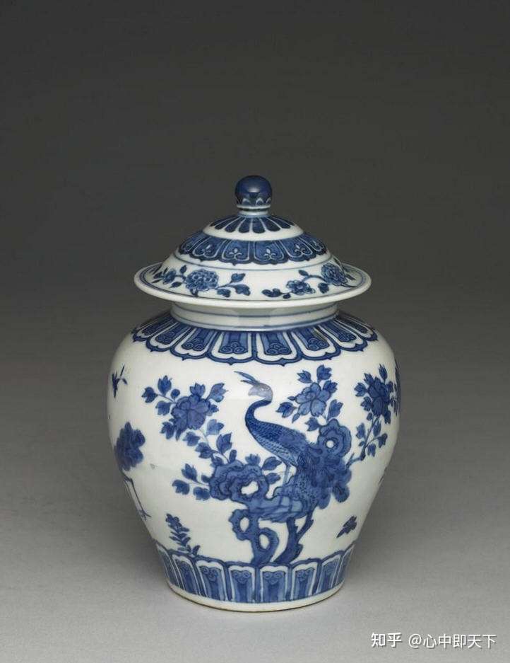心中即天下 的想法: 明万历景德镇官窑青花花鸟纹盖罐 - 知乎