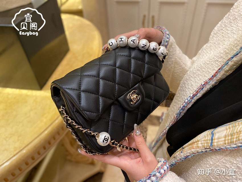 Chanel 链条珍珠包mini款年春夏系列 知乎