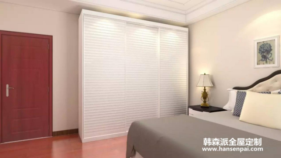 推拉衣柜的经典 百叶门时尚逆袭 超级美 知乎
