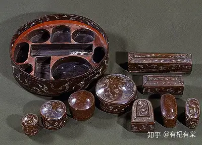 金银细细填，螺钿百宝嵌——浅谈汉代至清代漆器的发展与特点- 知乎