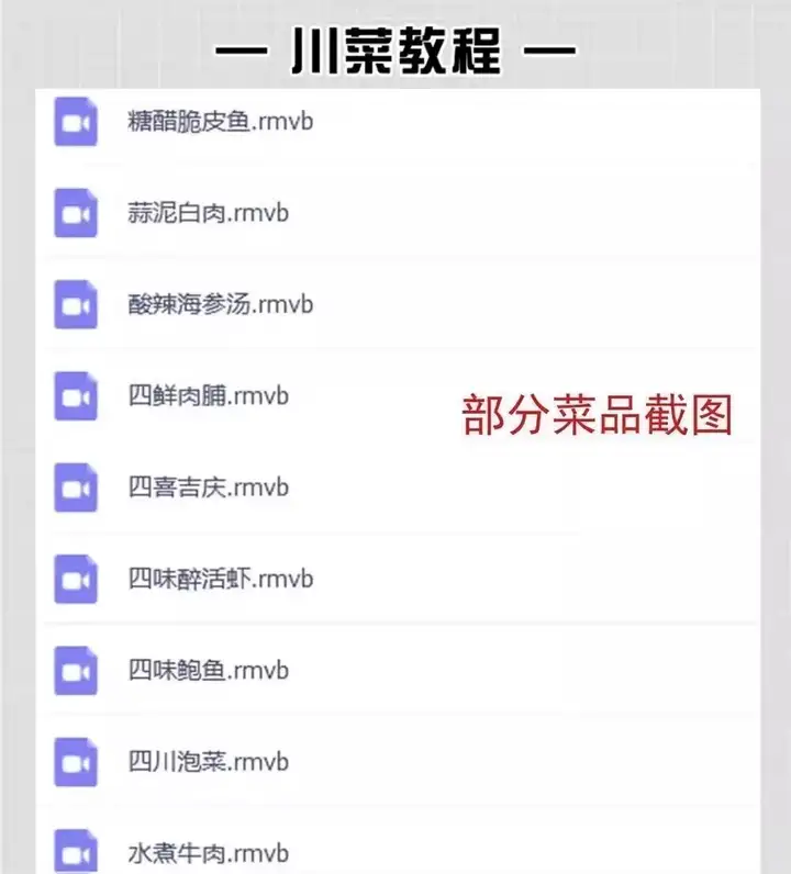 图片[9]-600多种快餐炒菜技术资料教程-商用小炒快餐盒饭大锅菜技术配方炒菜教学视频外卖盖浇饭食堂【电商热销34】-暗冰资源网