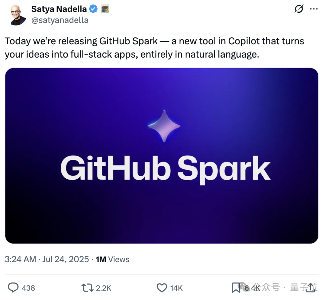 GitHub官方版AI IDE公测！用自然语言写App，全栈应用1分钟生成