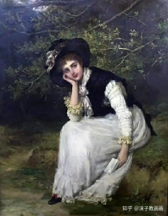 英国画家威廉·奥利弗(William Oliver)人物油画欣赏- 知乎