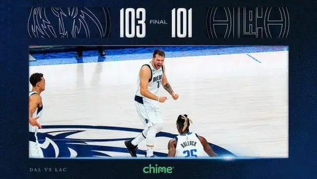 独行侠挥霍25分优势险胜快船 东契奇35+11乔治23+7