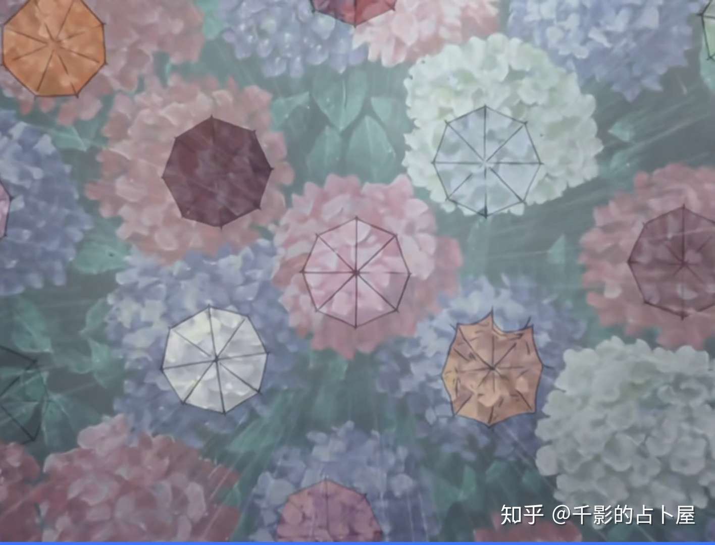 二次元 梅雨季的一道靓丽风景线 紫阳花 知乎