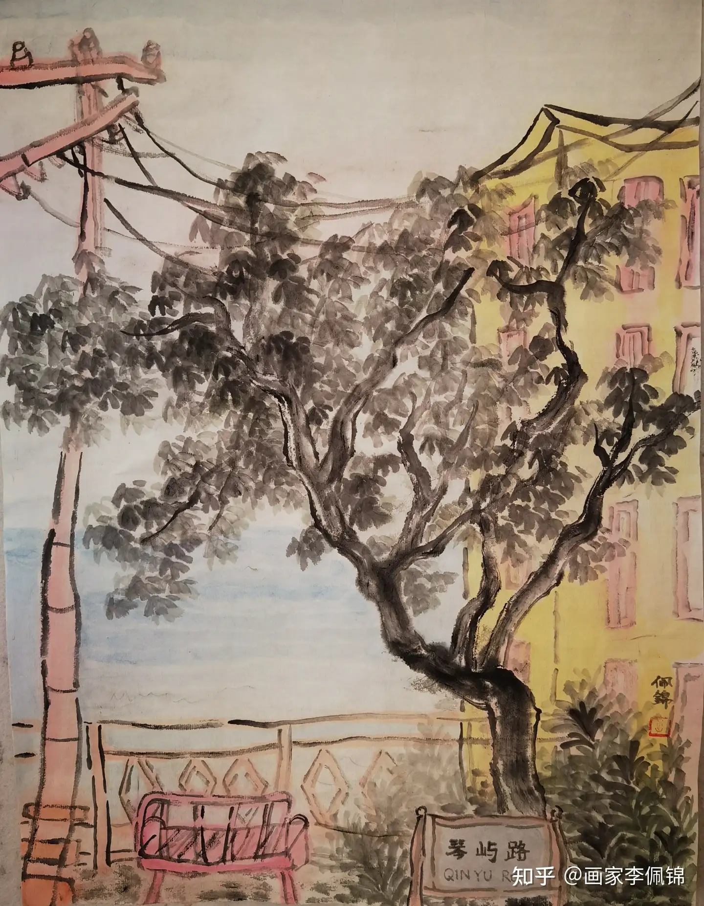 梦幻青岛」系列作品之海滨弧线小道，琴屿路- 知乎