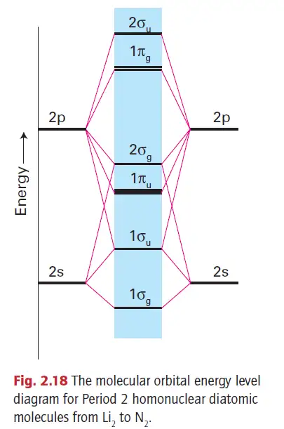 为什么b2的分子轨道中电子不排布在σ2px