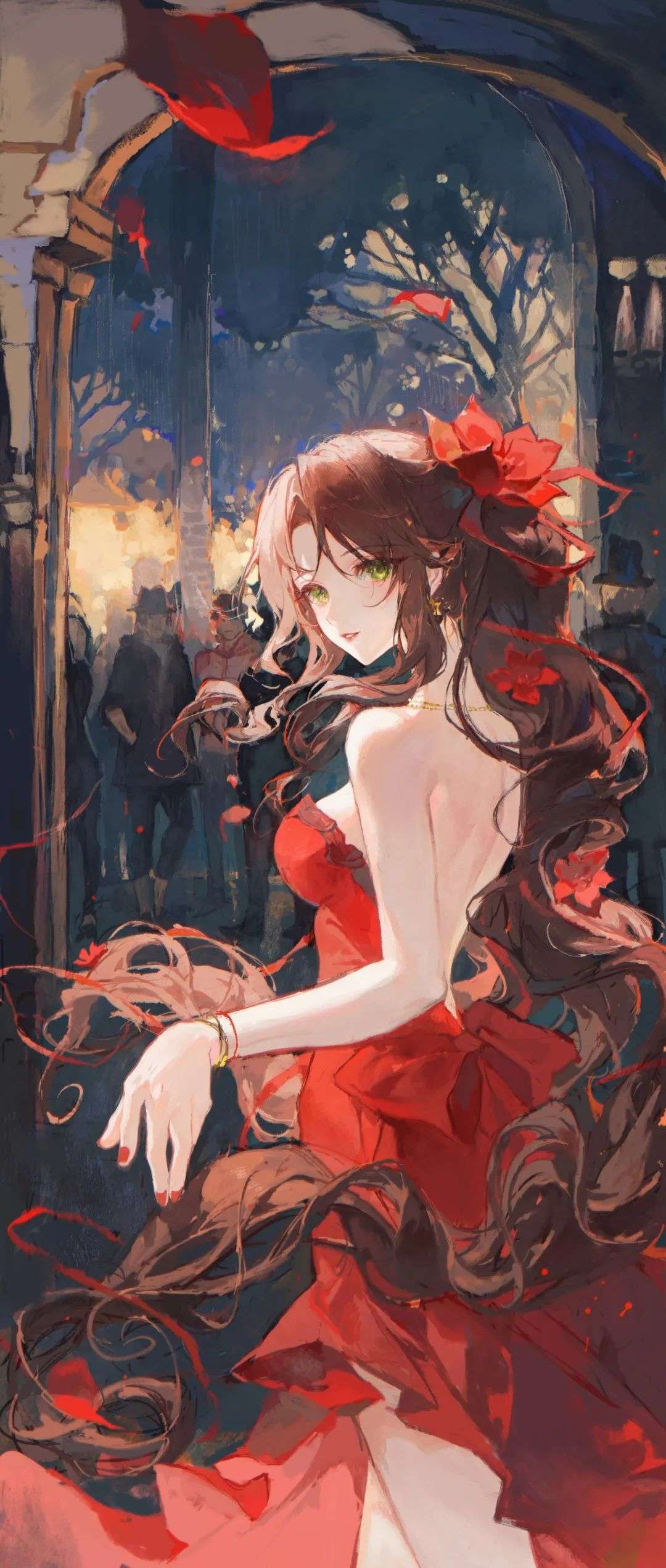 爱画画的咸鱼 的想法: 今日七夕,来点甜妹 画师:matcha_ 如何