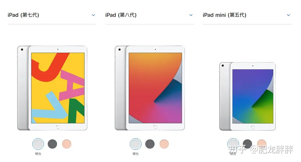 2022年ipad全产品线汇总（iPad pro/iPad mini /iPad Air），不同需求 