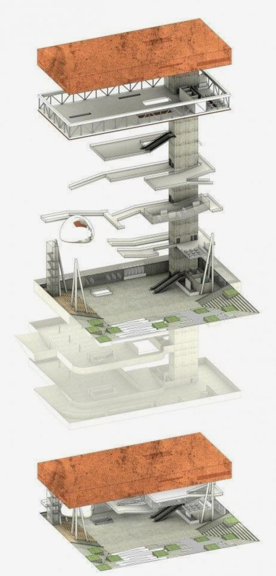 建筑分析图学习 拉了三天模型却只拿来做效果图 亏吗 知乎