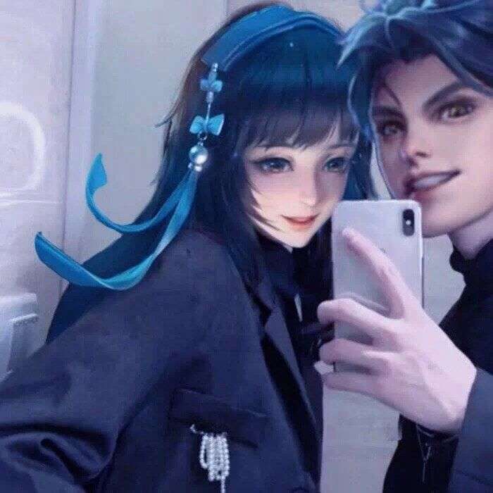 有没有曜和西施的王者拼接情头?