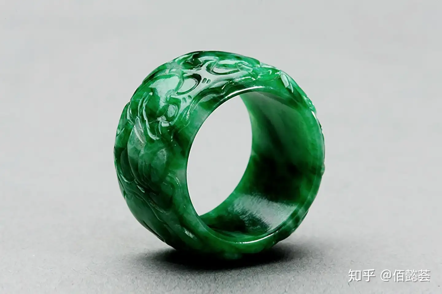 翡翠 板指 指輪 中国古玩 装身具 清時代
