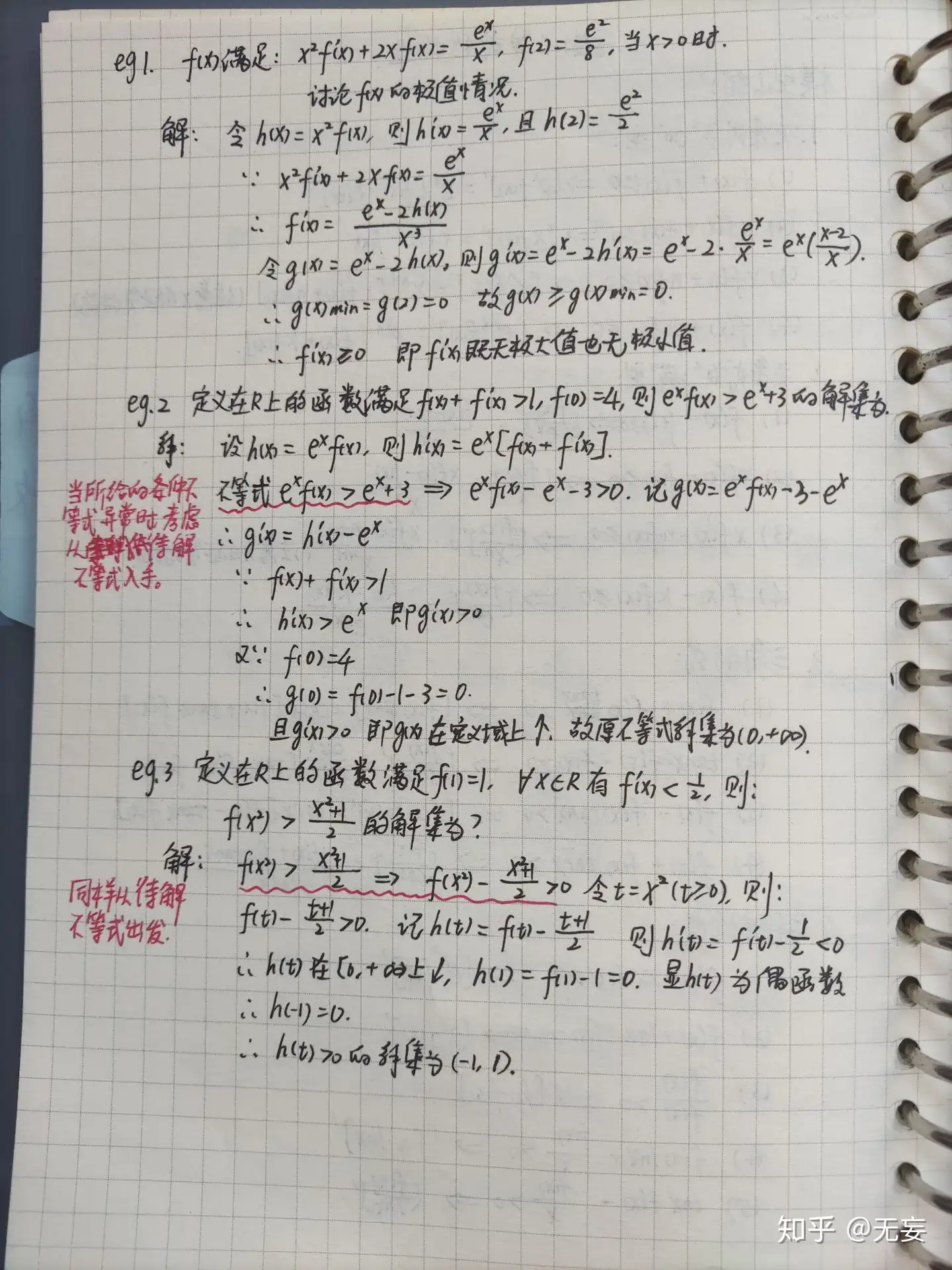 高中数学笔记 函数篇 知乎