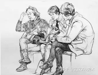 武汉209画室暑期美术培训丨如何画好速写