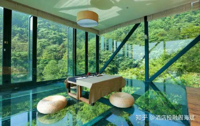 中国哪个城市有在大自然里的全透明玻璃的民宿? - 知乎