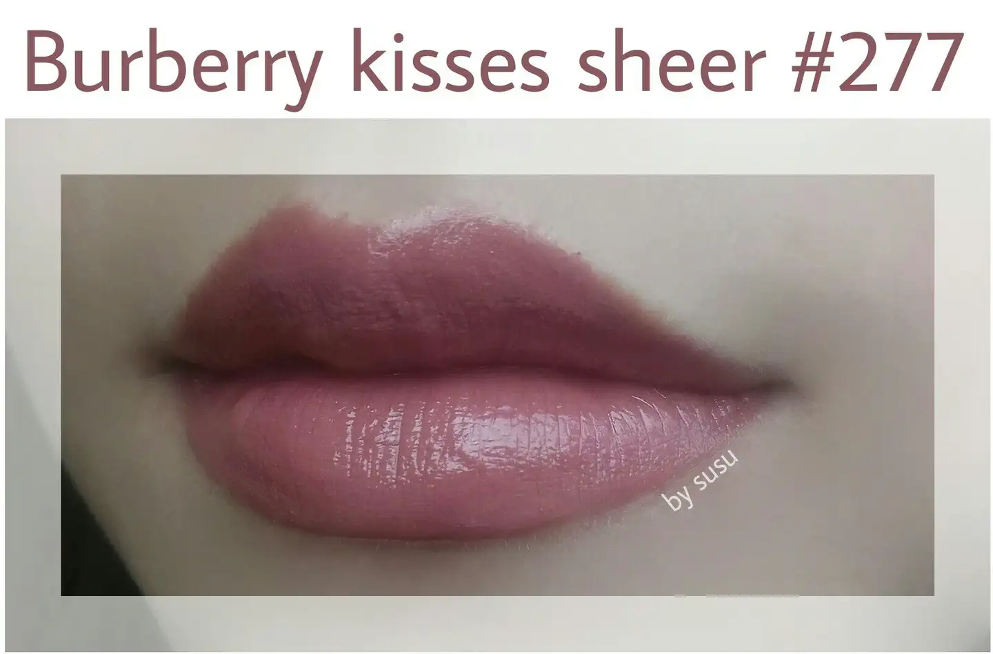 Burberry kisses shop sheer 285