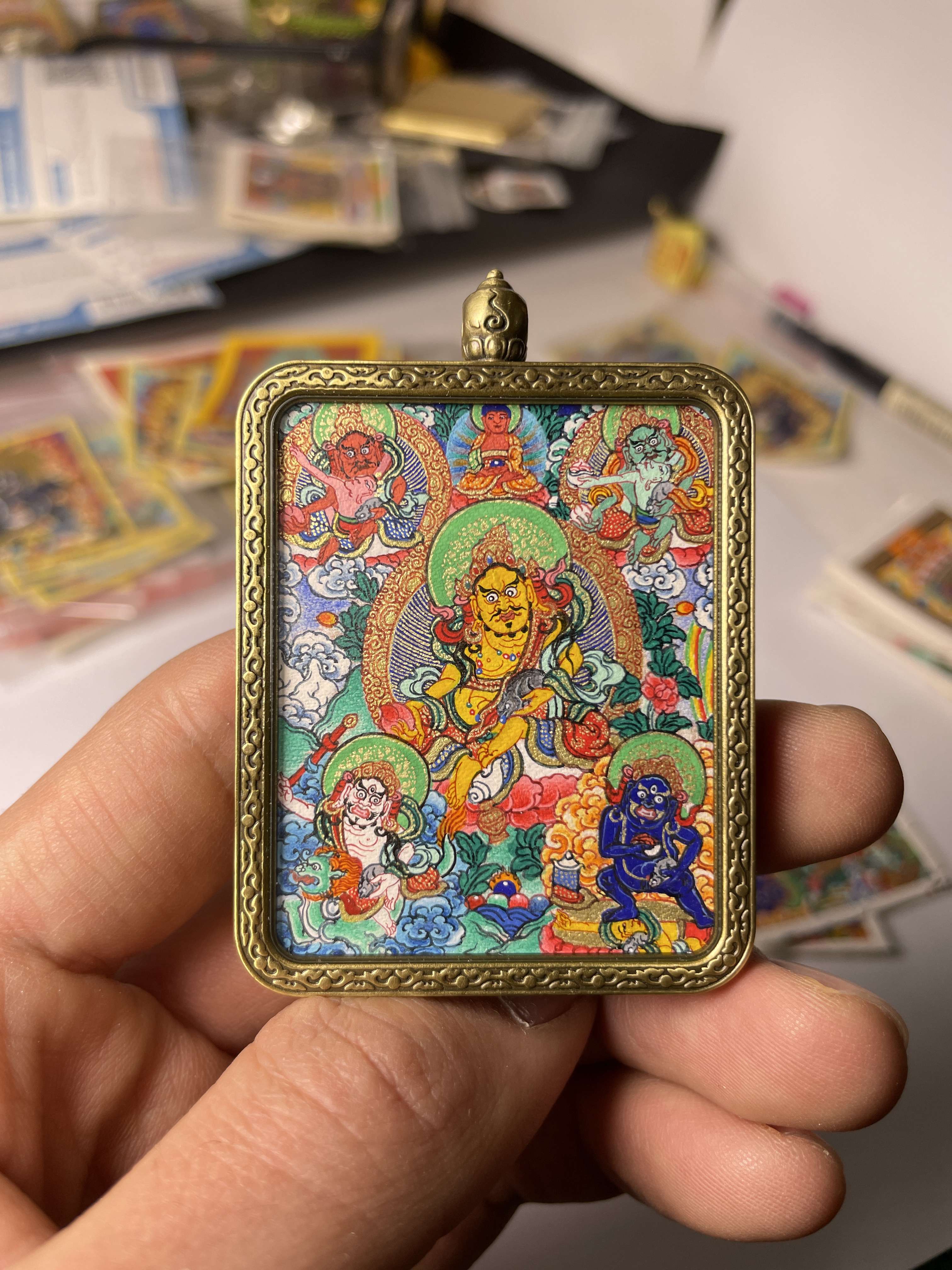 kingsley 的想法: 准备入手的五路财神小唐卡,请大神看下怎… - 知乎