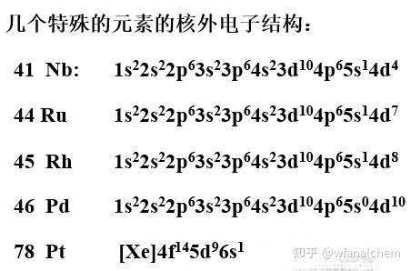 41号化学元素的电子排布为什么是5s14d4而不是d半满
