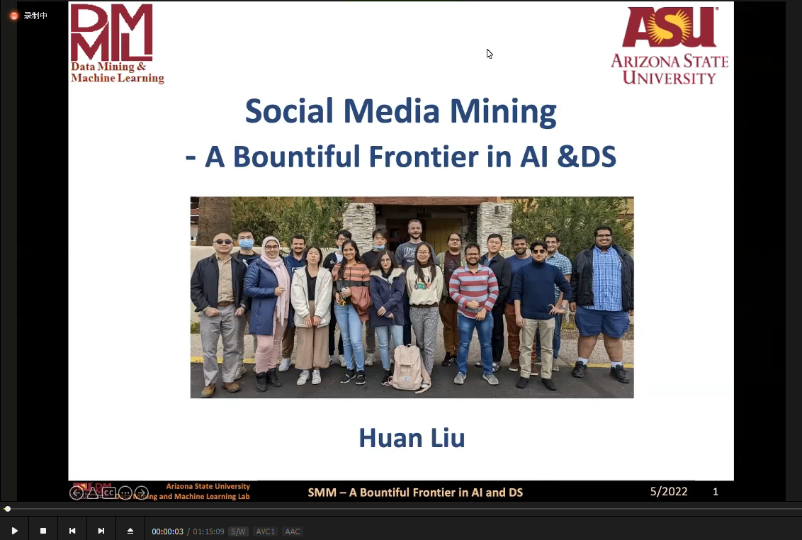 Social Media Mining A Bountiful Frontier in AI and Data Science-墨铺