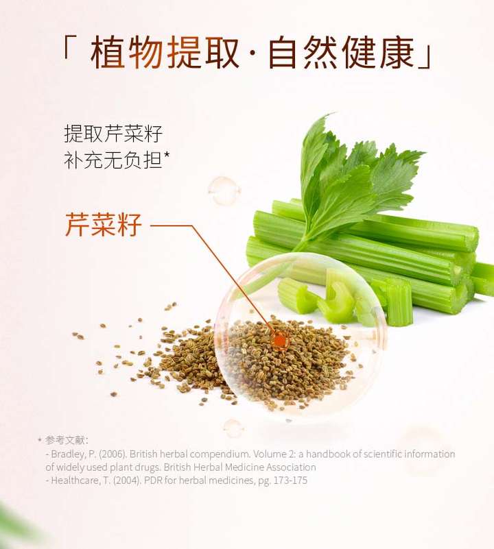 商品[国内直发] Blackmores|Blackmores澳佳宝 Celery3000芹菜西芹籽精华 50粒,价格¥90,第5张图片详细描述