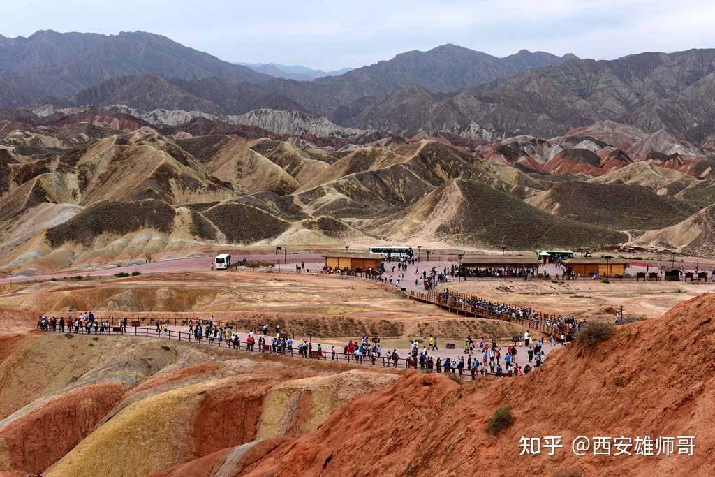 中国丹霞地貌景观中的精品最美张掖七彩丹霞 知乎