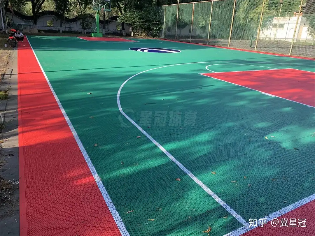 公司篮球场翻新— 悬浮拼装地板助力设计快速落地- 知乎