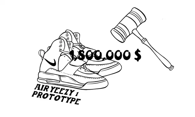 Nike Air Yeezy 1 'Prototype' - $1,800,000