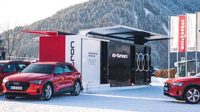 在集装箱里充电 就算是奥迪的黑科技 知乎