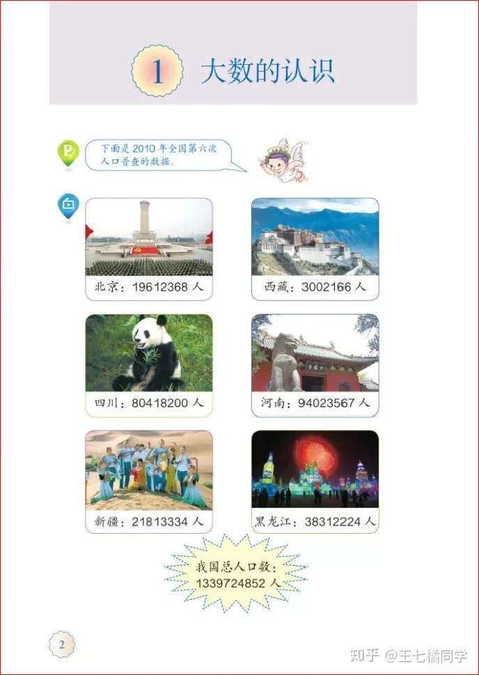 人教版小学数学四年级上册电子课本 家教必备教材 知乎