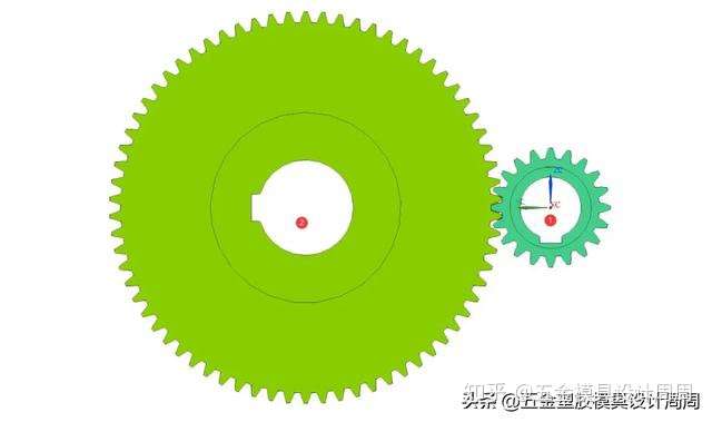 经典模具结构解析长油缸齿轮齿条抽芯热唧嘴