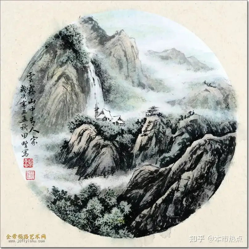 本市热点：“心无尘浊山水俊爽”读画家田野国画作品有感/王如意- 知乎