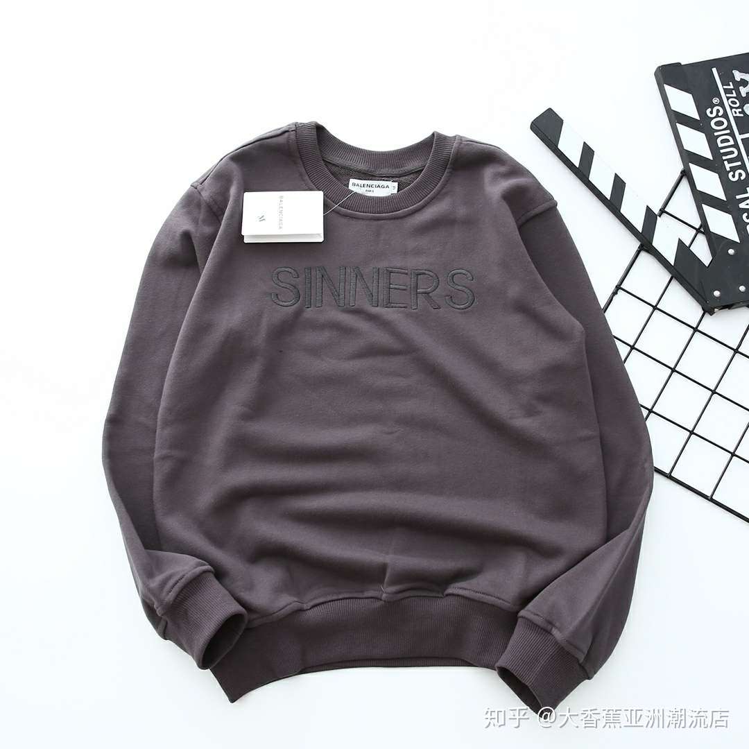 大香蕉亚洲潮流店 的想法: 巴黎世家balenciaga sinners 套头卫衣 ba