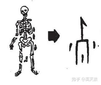 骨的象形字图片