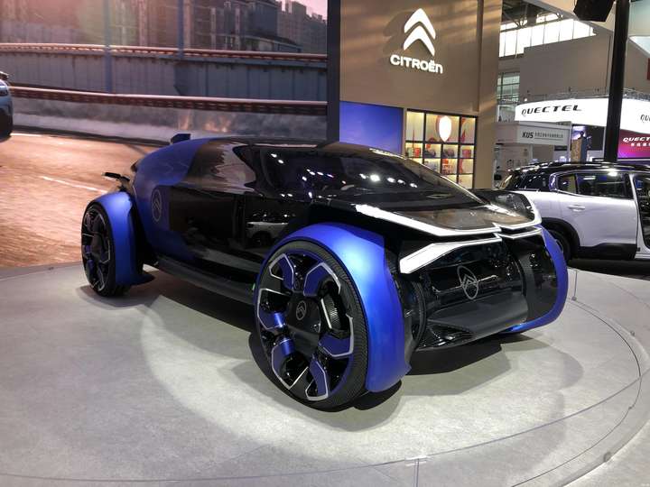 造型前卫科幻形似登月车雪铁龙1919概念车北京车展发布