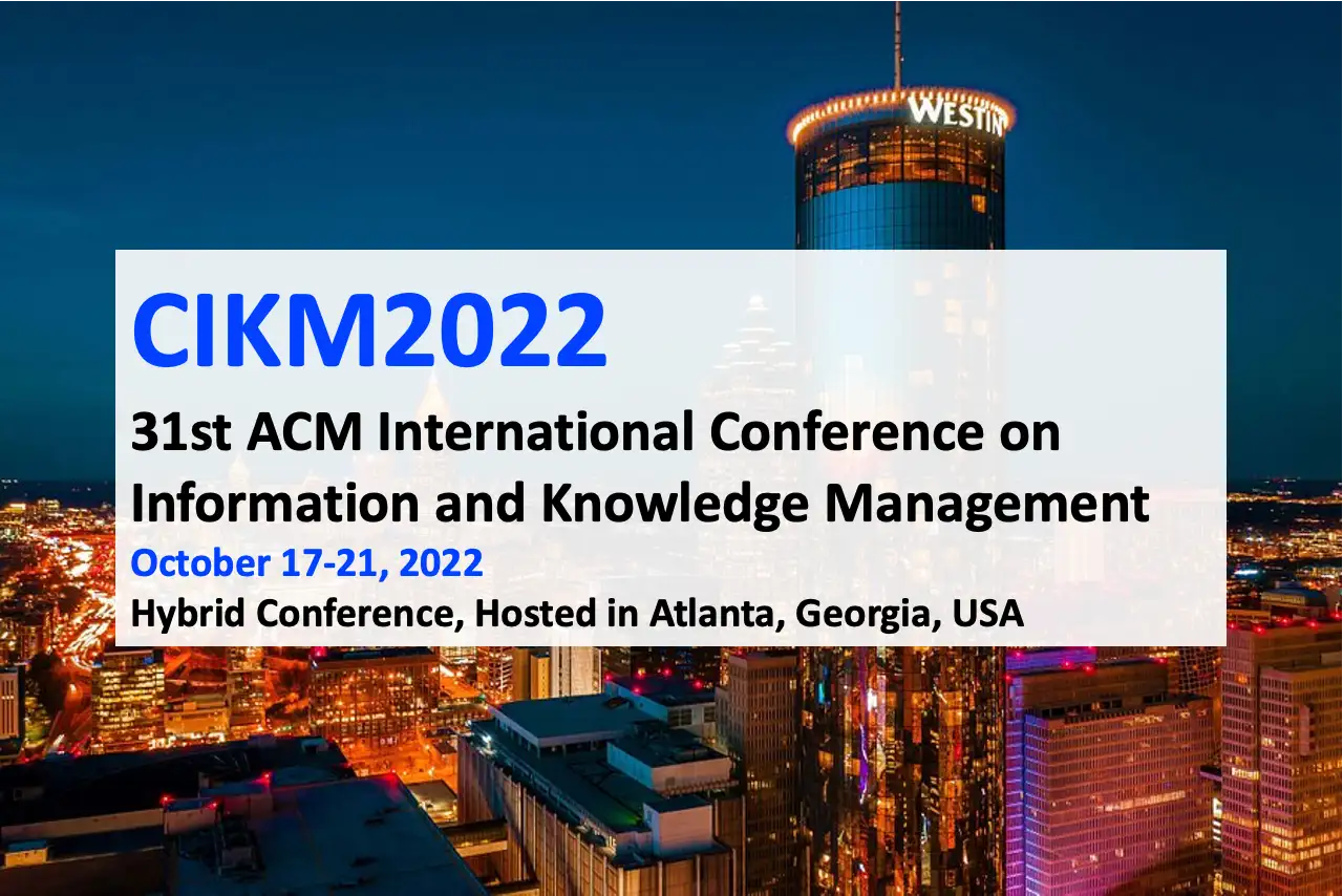 如何评价CIKM2022? - 知乎