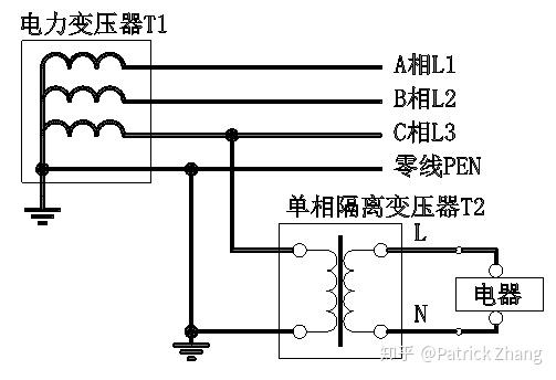 隔离变压器的进线火线和出线零线可以接用电器吗