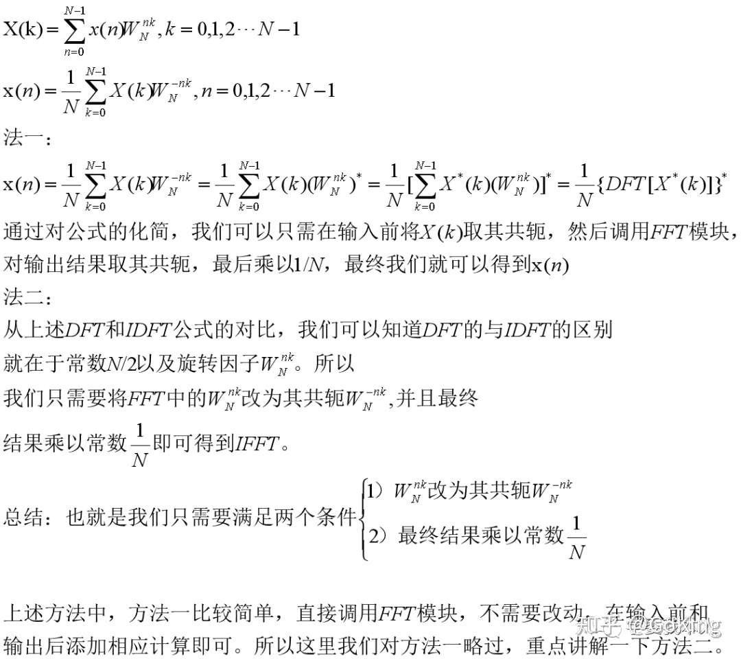C语言系列之fft算法实现 知乎