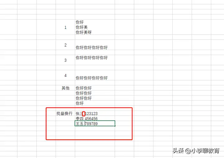 excel表格怎么换行（Excel表格自动换行的4个方法）