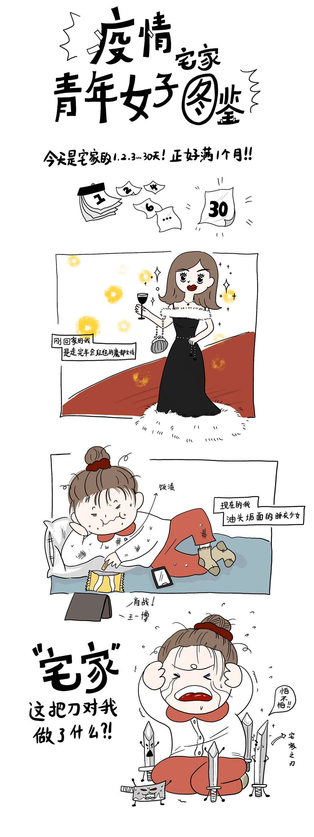 快来看看你自己 疫情宅家女子图鉴 知乎