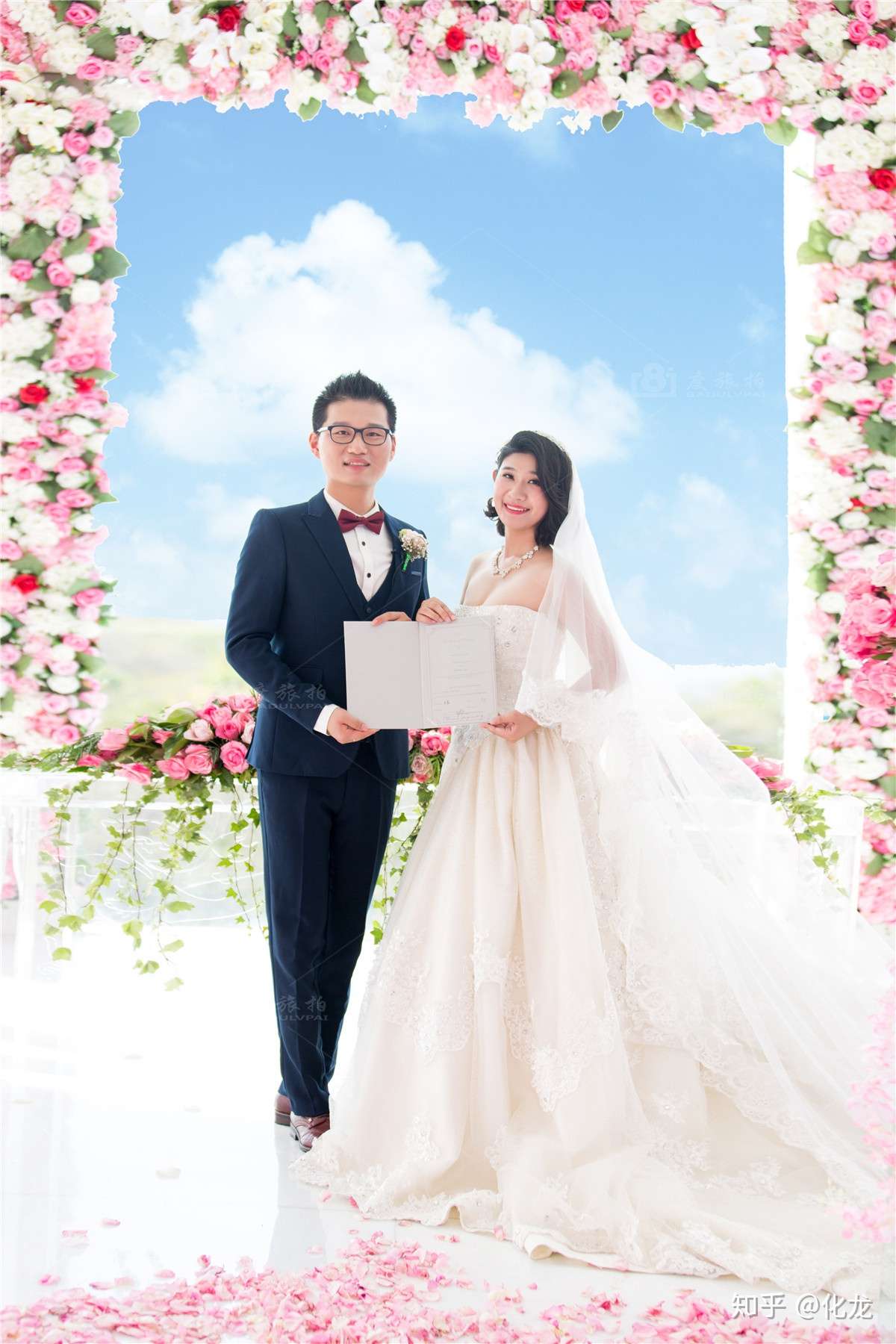 天空教堂婚礼来8度旅拍海外婚礼 旅行结婚一站式服务 知乎