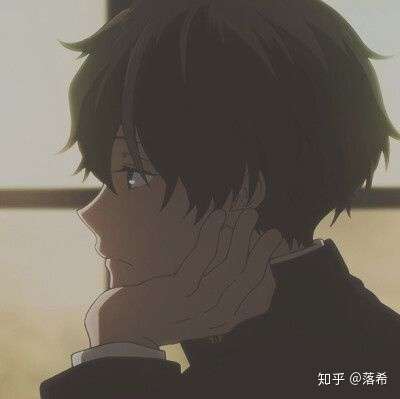 大神们有没有很丧的动漫男生头像?