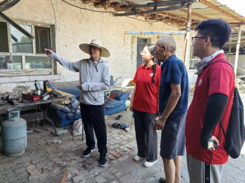 ​三下乡西安建筑科技大学土木工程学院赴“一带一路”沿线地区“坚筑家园,连心共进”暑期社会实践团赴新疆开展农房加固现场测绘实践活动